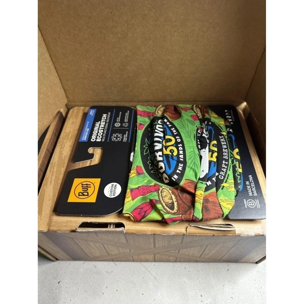 Dogfish Head x Survivor‎ 50 Coconut Etiquette Kit Limited Edition (EMPTY CANS)